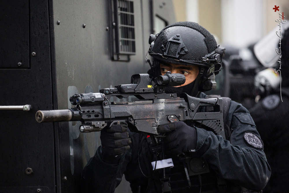 Tireur RAID en intervention