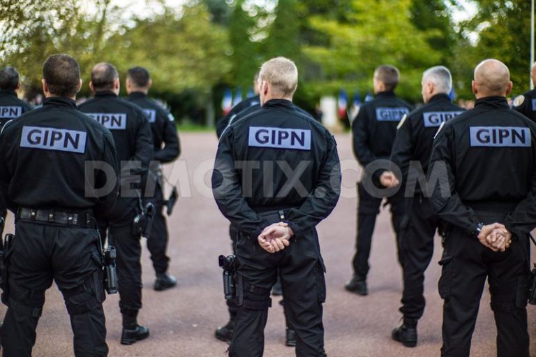 Le GIPN © Demotix