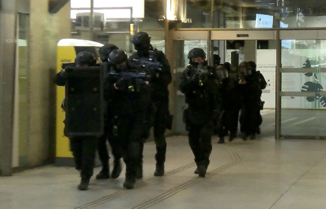 Le RAID, le GIGN et la BRI réunis pour une simulation d’attentat en gare Montparnasse
