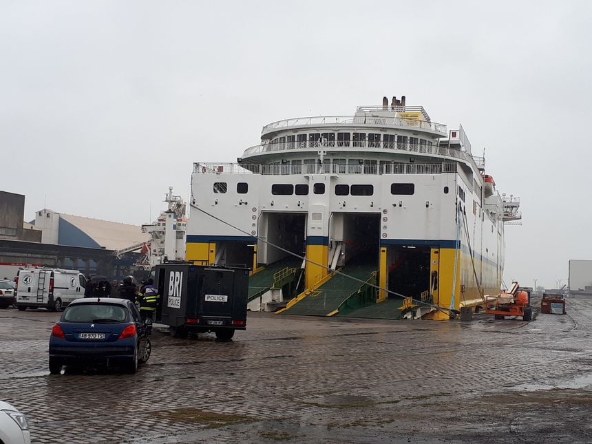 Simulation d’attentat terroriste dans un ferry du port de Dunkerque