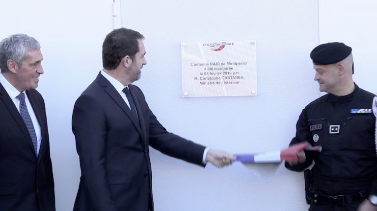 Montpellier : Christophe Castaner inaugure l&rsquo;antenne du RAID