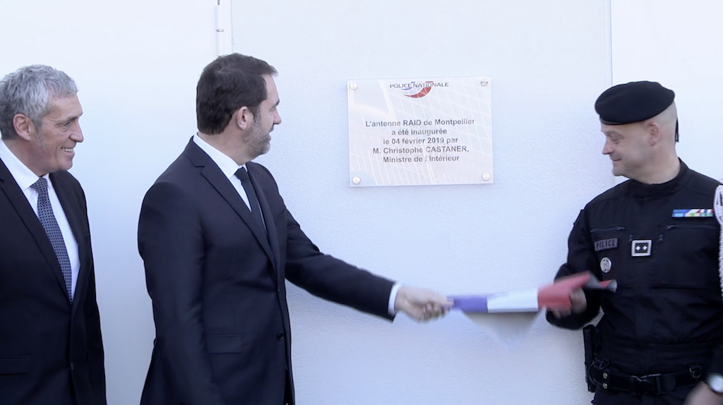 Montpellier : Christophe Castaner inaugure l’antenne du RAID