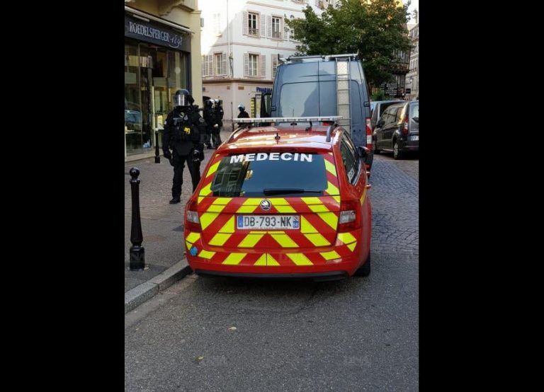 Le RAID mobilisé pour rechercher une personne dans le centre ville de Colmar