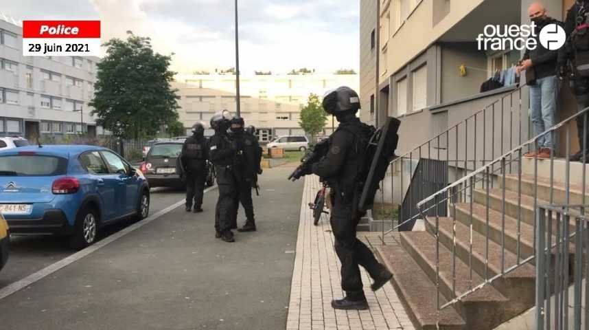 Angers : la police et le RAID interpellent 13 personnes suspectées de trafic de stupéfiants