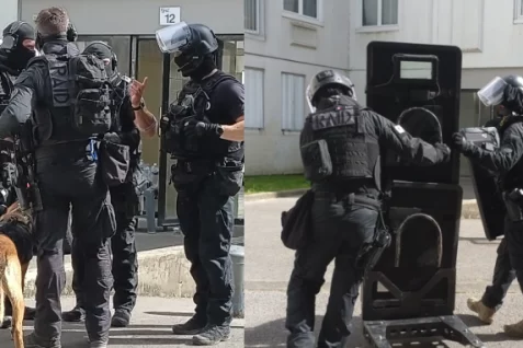 Bordeaux : un squatteur menace de tirer sur des policiers. Le RAID intervient.
