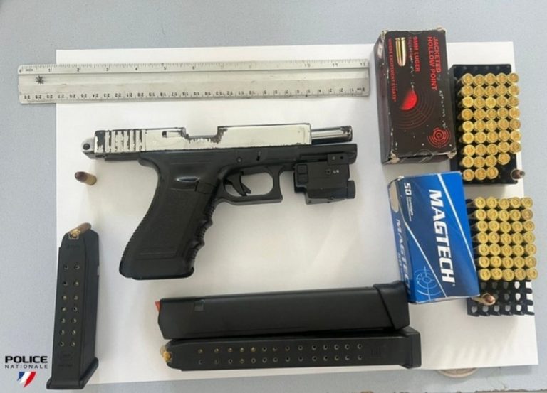 Au Lamentin, un homme lourdement armé interpellé pour violences conjugales.