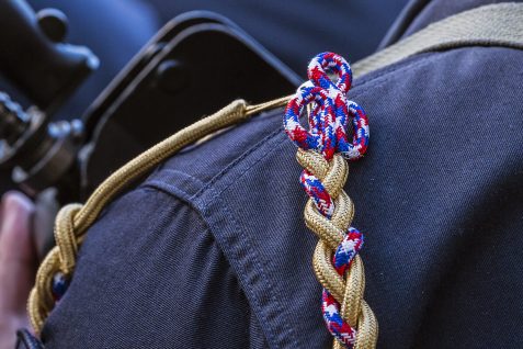 Fourragère or pour le RAID, la BRI PP et le GIGN.